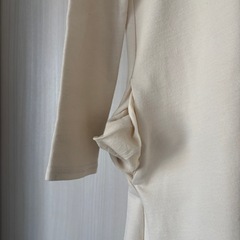 アダムエロペ　膝丈ワンピース　オフホワイト　の画像