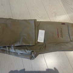 裏フリース　チノパンツ　2枚組の画像