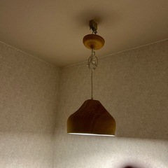 木目調　メタル　照明の画像