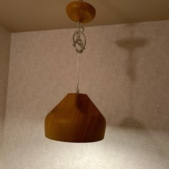 木目調　メタル　照明の画像