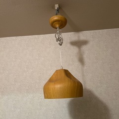 木目調　メタル　照明の画像