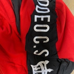 ロデオクラウンズ　パーカー　レッド✖️ブラックの画像