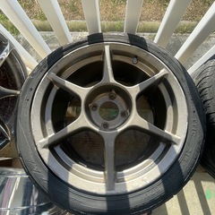 P1レーシング１７インチ４穴114.3の画像