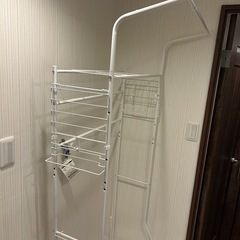 洗濯機まわり収納の画像