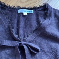 ウール　ニット　長袖　38　の画像