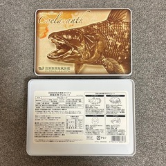 沼津港深海水族館オリジナル　深海生物チョコレート　空き缶の画像
