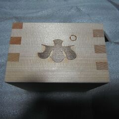 【未使用】ミニ升 マス 酒器　升の画像