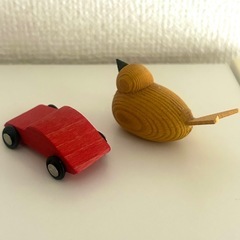 木製のおもちゃ（置物）の画像