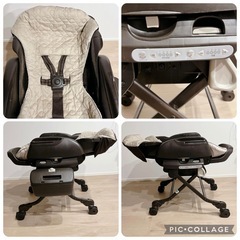 Combi ネムリラ オートスイング ハイローチェアの画像