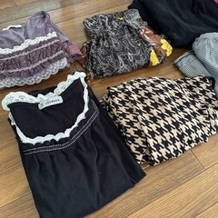 ⑥服まとめ売り  ８点の画像