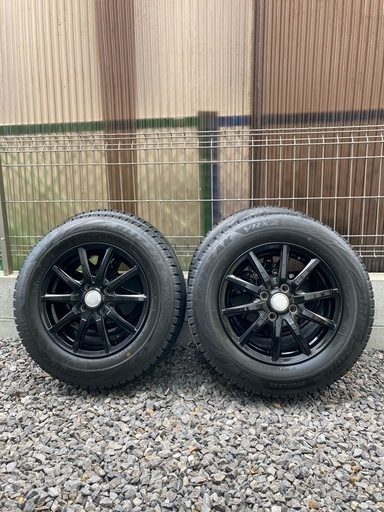[値下げ] バリ山ブリヂストン VRX2 175/70R14 スタッドレスタイヤホイールセット