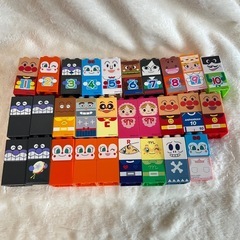 アンパンマン はじめてのブロックワゴン 限定ブロック付きの画像