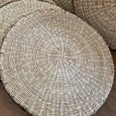 い草？ワラ？円座布団8枚セット　の画像