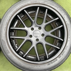 VENATICI ヴェナティッチ　ホイール19x8.5J+35/9.5J+38/PCD:120/5/4 本.245/45ZR19.275/40ZR19.レクサスLS/BMW 等に　 の画像