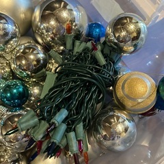 クリスマスツリーオーナメント電球まとめての画像