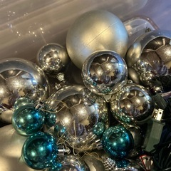 クリスマスツリーオーナメント電球まとめての画像