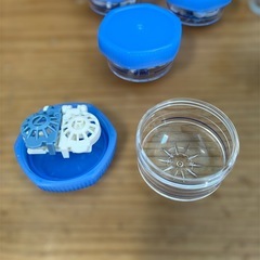 ソフトコンタクト 保存ケース 組合わせ自由 2個set 予備にもOK 携帯 便利の画像