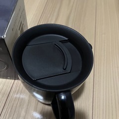 マグカップ　ステンレス　黒の画像