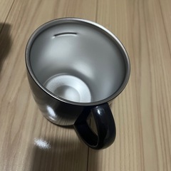 マグカップ　ステンレス　黒の画像