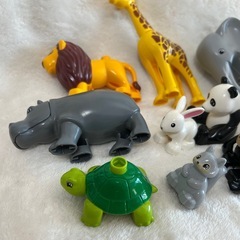 13点　LEGO レゴ デュプロ&ブロックラボ 互換★動物の仲間の画像