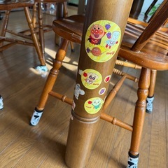 ダイニングテーブルセット 4脚の画像