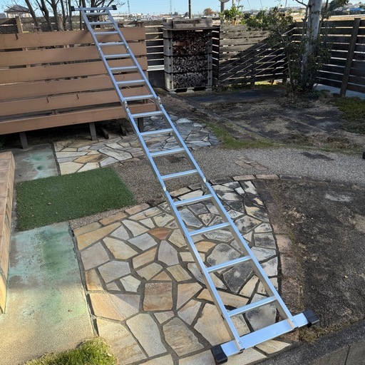 多機能はしご 脚立 4.6m 洗車や高所作業に！