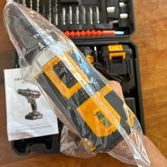 新品未使用　電動ドライバーの画像