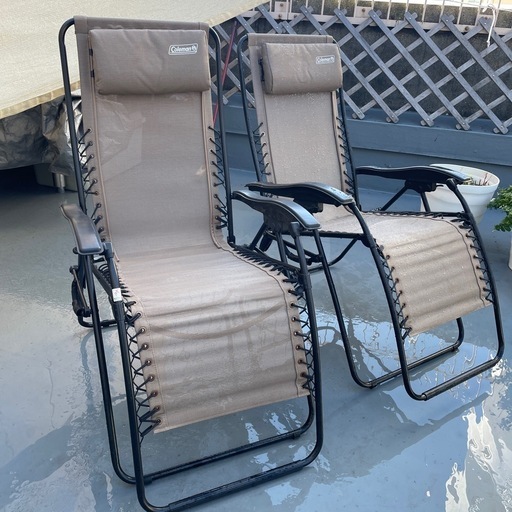 コールマン　インフィニティチェア　2脚セット　明石