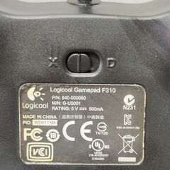 🎮 Logicool Gamepad F310の画像