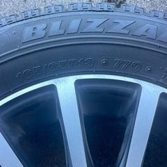 スタッドレスタイヤ4本セット165/65R/13 の画像