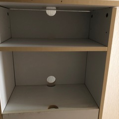 電話台、ルーター収納の画像