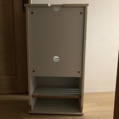 電話台、ルーター収納の画像