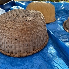 またたび ざる　古民具古道具会津アンティーク家具古民家食器の画像