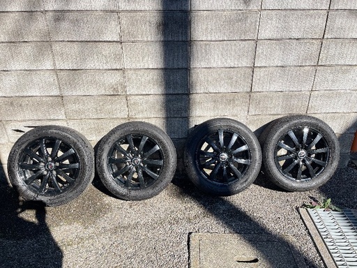 タイヤ + アルミホイール (ブリヂストン + JVWA)