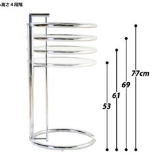 Pearl Side Table 透明サイドテーブルの画像