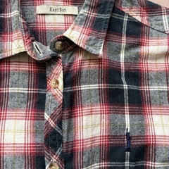 イーストボーイ　チェックシャツの画像