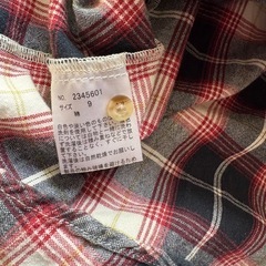 イーストボーイ　チェックシャツの画像