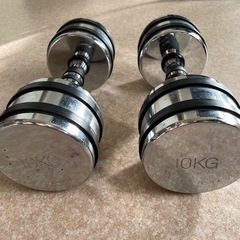 コアブレード クロームダンベル10kg×２個の画像