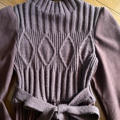 ニットプリーツ
ワンピースの画像