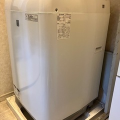 【無料】SHARP 洗濯機 7kg（2016年製）の画像