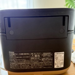 【美品✨】象印 IH 炊飯ジャー NW-SA10 スタン 2022年 炊飯器の画像