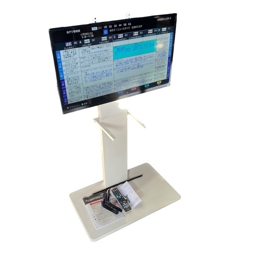 NITORI テレビスタンド 壁寄せ WAT-H シンプル 家具  ORION 32型液晶テレビ OL32WD10S 2022年製