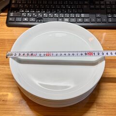 ☆美品☆ディッシュプレート　皿6枚セット　23×3cm　他とまとめて大歓迎です！！の画像