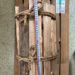 乾燥薪　１０本セット（杉の木等）の画像