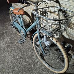 中古自転車 6段変速 22インチ子供車 LEDダイナモ 軽整備済み 防犯登録対応 町田市 相模原市 MM913の画像