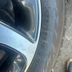 軽自動車　ホイールスタッドレスセットの画像