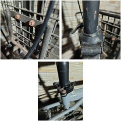 中古自転車 6段変速 20インチ 折り畳み 軽整備済み 防犯登録対応 町田市 相模原市 MM914の画像