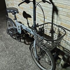 中古自転車 6段変速 20インチ 折り畳み 軽整備済み 防犯登録対応 町田市 相模原市 MM914の画像