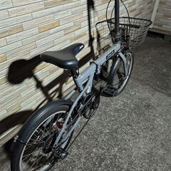 中古自転車 6段変速 20インチ 折り畳み 軽整備済み 防犯登録対応 町田市 相模原市 MM914の画像