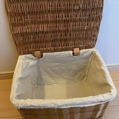 【値下げ】ニトリ収納バスケット　の画像